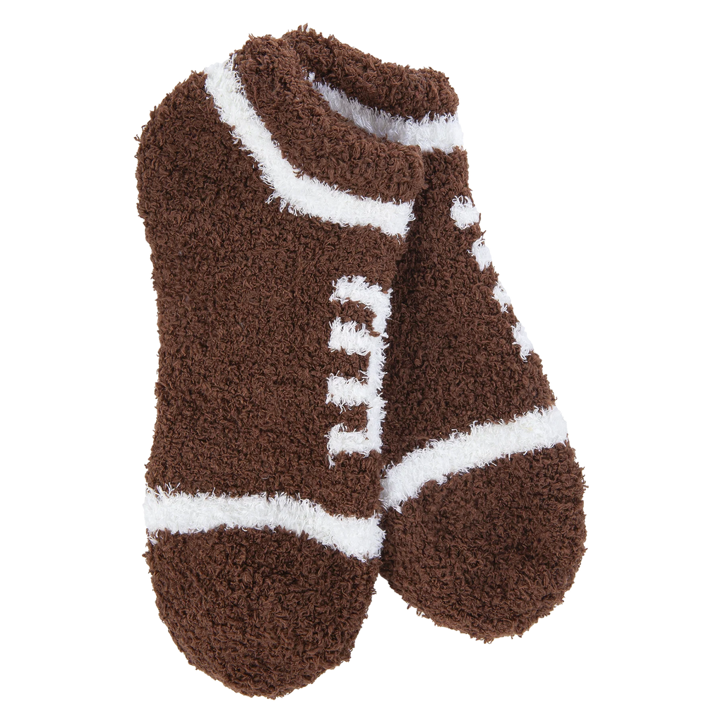 Football Cozy Low World's Softest Socks