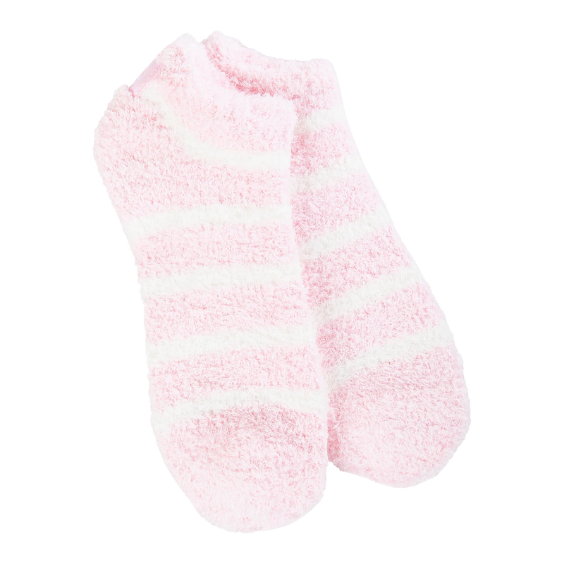 Candy Stripe Confetti Cozy Low World's Softest Socks