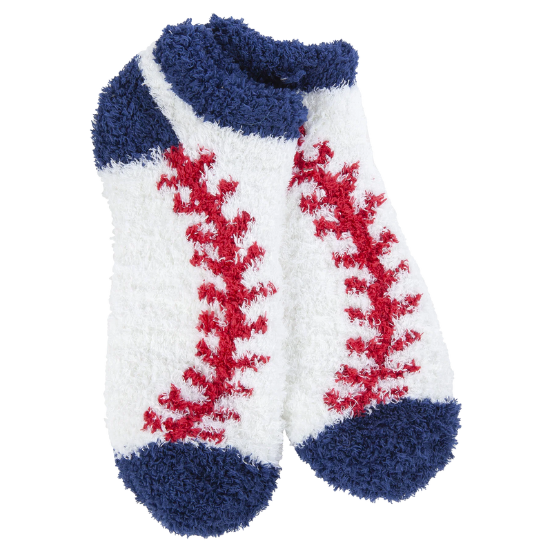 Baseball Cozy Low World's Softest Socks