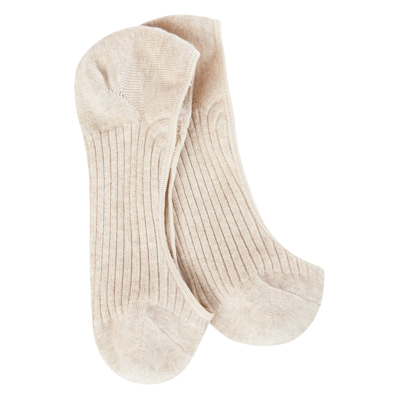 Beige World's Softest Weekend Liner Socks