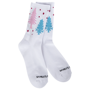 Whimsical Forest Sport Mini Crew World's Softest Socks