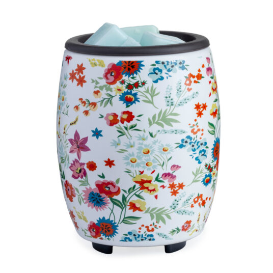Wildflowers Flip Dish Wax Candle Warmer