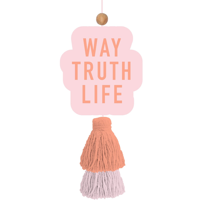 Way Truth Life Car Air Freshener
