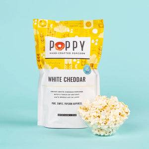 White Cheddar Poppy Popcorn