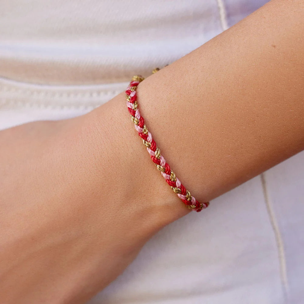 XOXO Pura Vida Mixed Mini Braid Bracelet