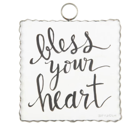 Roundtop Collection Bless Your Heart Mini Print