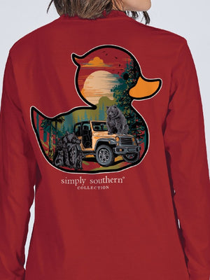 Duck Bears Long Sleeves Simply Southern Tee