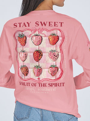 Stay Sweet Long Sleeves Simply Southern Tee