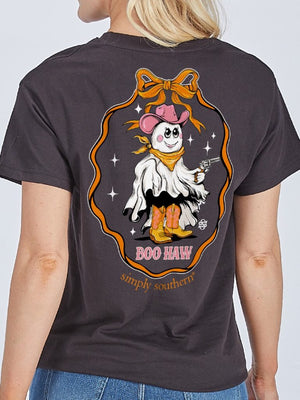 Boo Haw Short Sleeves Simply Southern Tee