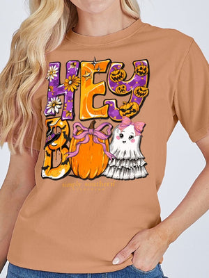 Hey Boo Short Sleeves Simply Southern Tee