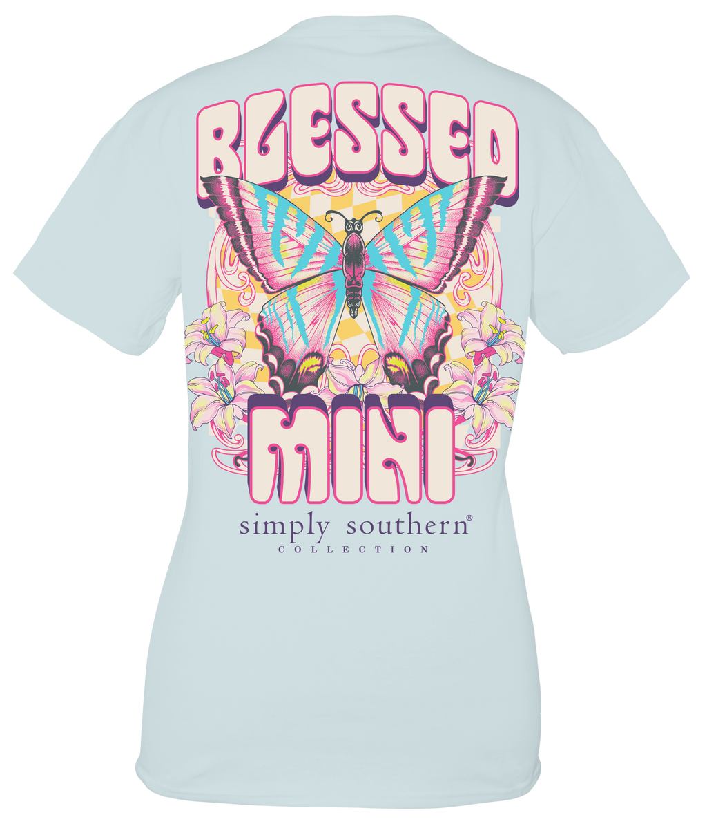 Blessed Mini Youth Short Sleeve Simply Southern Tee