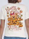 Teddy Fall Short Sleeves Simply Southern Tee