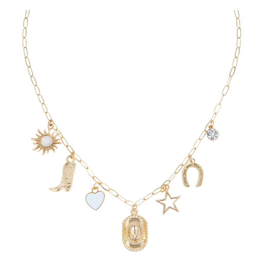 Cowboy Charm Necklace