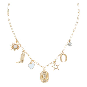 Cowboy Charm Necklace
