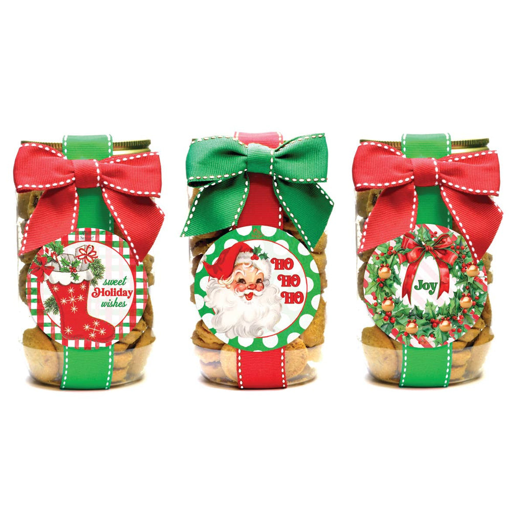 Oh Sugar Christmas Chocolate Chip Cookies Pint Jar