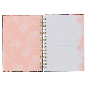 For I Know the Plans Jer. 29:11 Black Wirebound Journal