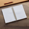 Good Work in You Phil. 1:6 Beige Floral Wirebound Journal