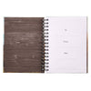 Be Strong and Courageous Large Wirebound Journal