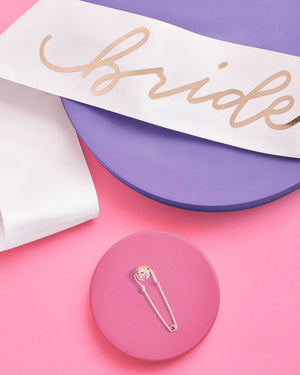 Bride To Be Rose Gold Sash