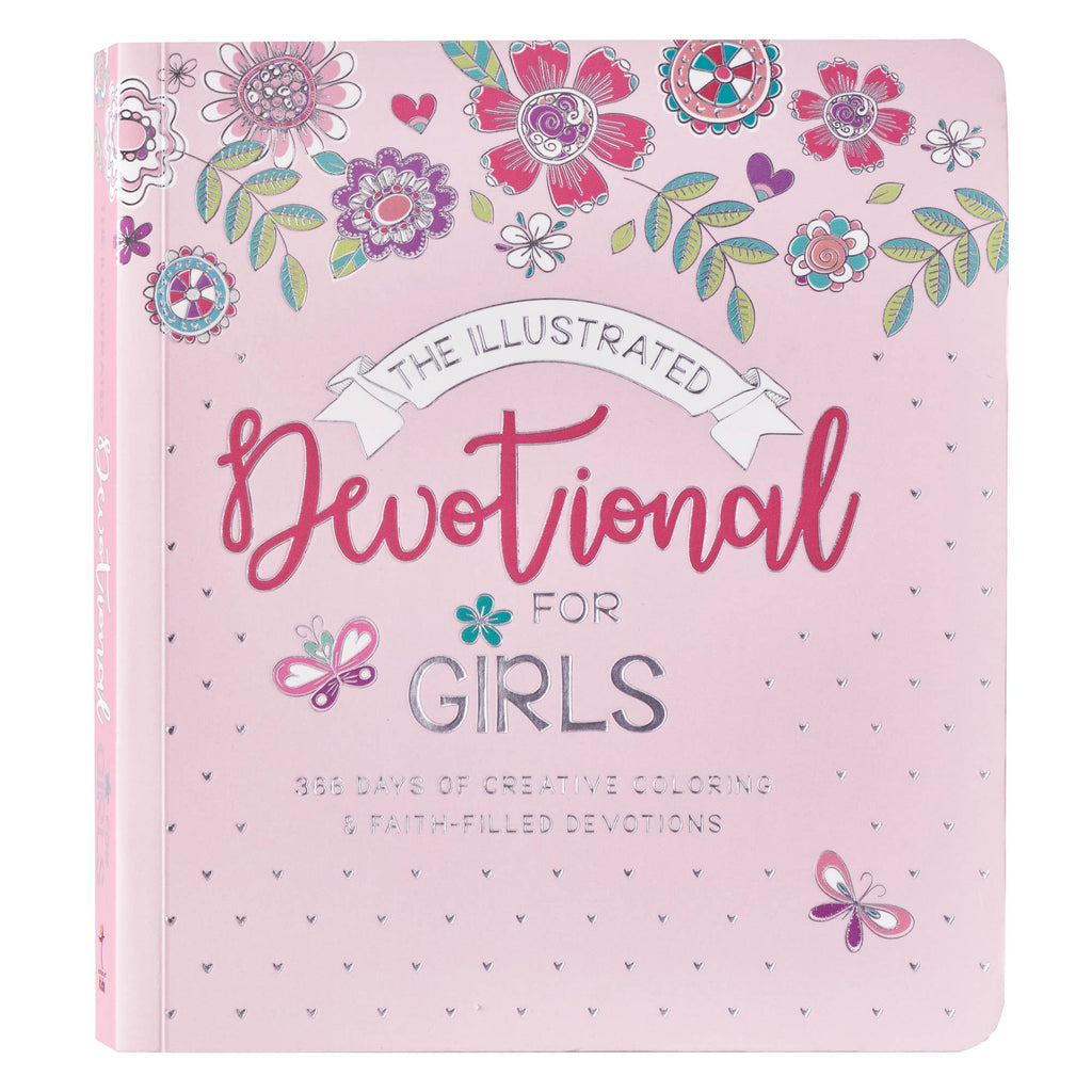 Illustrated Devotional for Girls Softcover Book