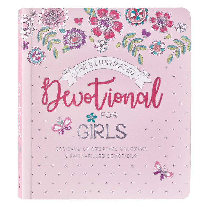 Illustrated Devotional for Girls Softcover Book