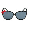 Blue Gem Kids Cat Eye With Bow Sunglasses
