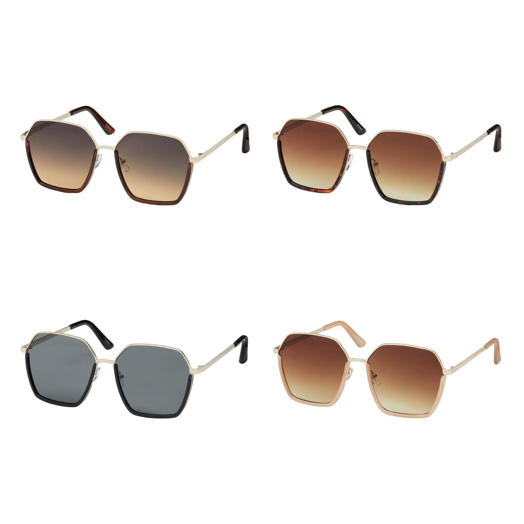 Blue Gem Jade Angled Combo Sunglasses