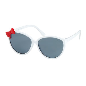 Blue Gem Kids Cat Eye With Bow Sunglasses