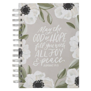 May the God of All Hope Fill You Romans 15:13 Spiral Journal