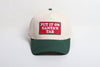 Put It On Santa's Tab Green & Red Baseball Hat