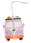 Retro VW Bus Silicone Luggage Tag