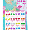 Fairy Butterfly Friends Stick On Earrings - 30 Pairs