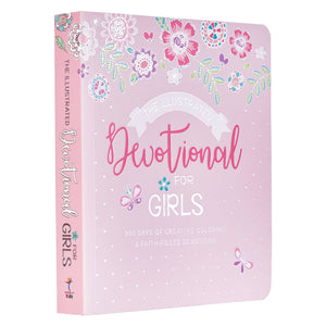 Illustrated Devotional for Girls Softcover Book