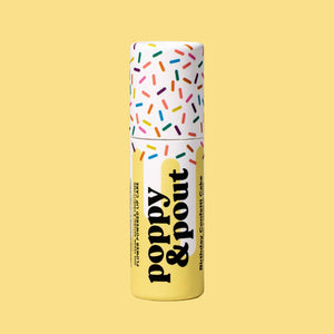 Yellow Birthday Confetti Cake Lip Balm