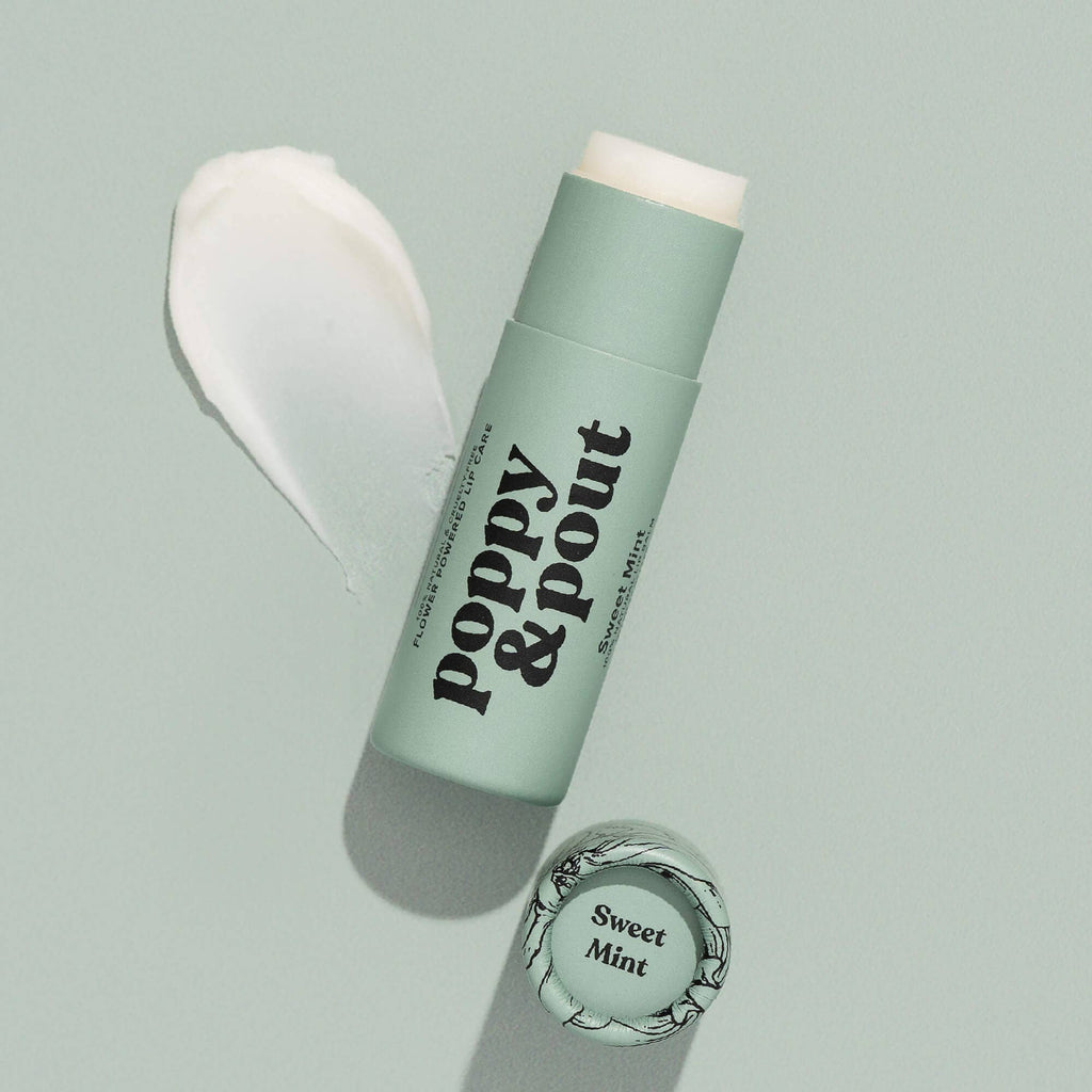 Sweet Mint Poppy & Pout Lip Balm