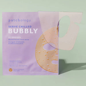 Patchology Serve Chilled Bubbly Brightening Hydrogel Facial Mask