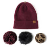 Britt's Knits Snap To It Mix & Match Pom Beanie