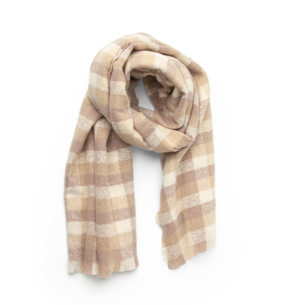Britt's Knits Tan Sweater Weather Oversized Scarf
