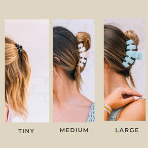 Teleties Classic Blonde Tortoise Hair Clip