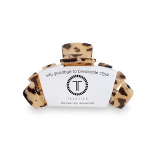 Teleties Classic Blonde Tortoise Hair Clip