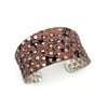 Anju Patina Silver Plated Cuff Bracelet