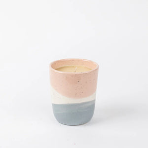 Sweet Grace Pink & Gray Ceramic Collection #041 Candle