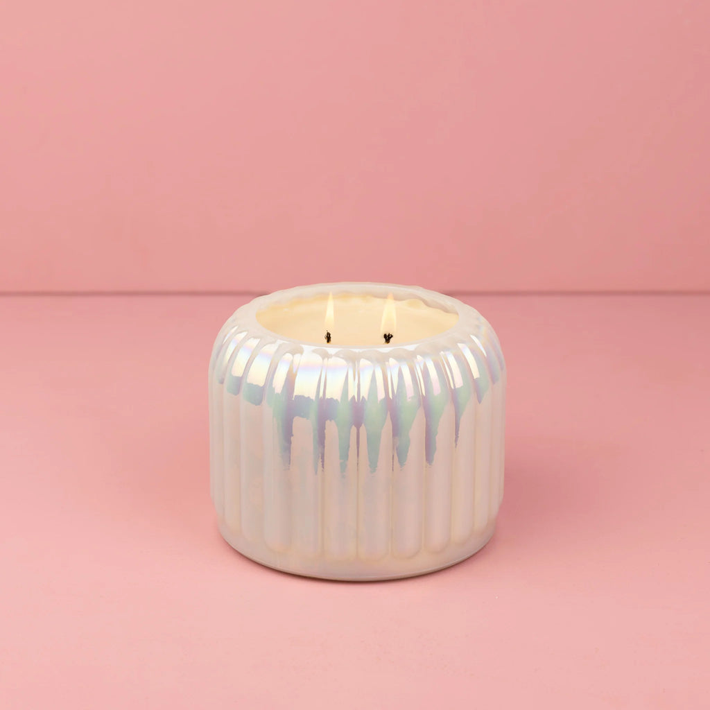 Sweet Grace Pearlized Ribbed Collection #071 Candle