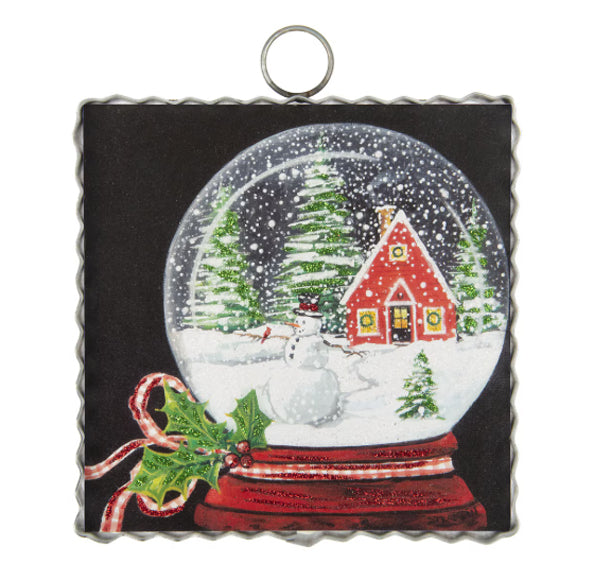 Roundtop Collection Snow Globe Mini Print