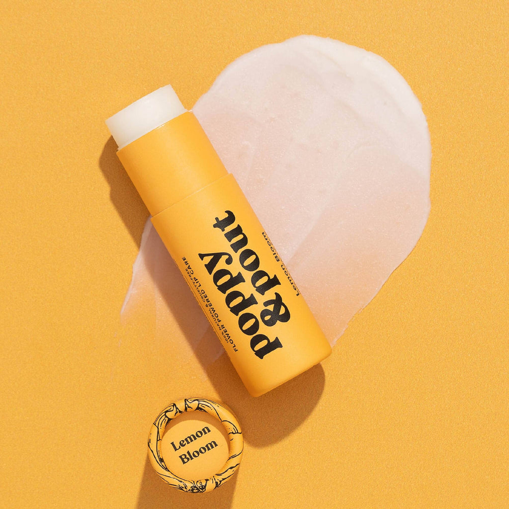 Lemon Bloom Poppy & Pout Lip Balm