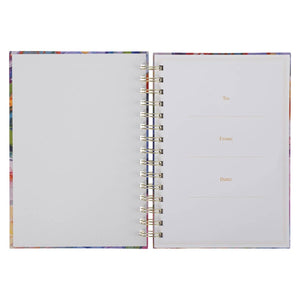 Sweet Friendship Floral Wirebound Journal