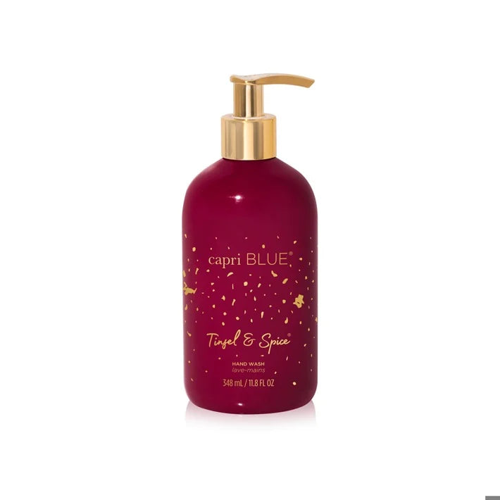 Tinsel & Spice Capri Blue Glimmer Hand Wash 11.8 fl oz