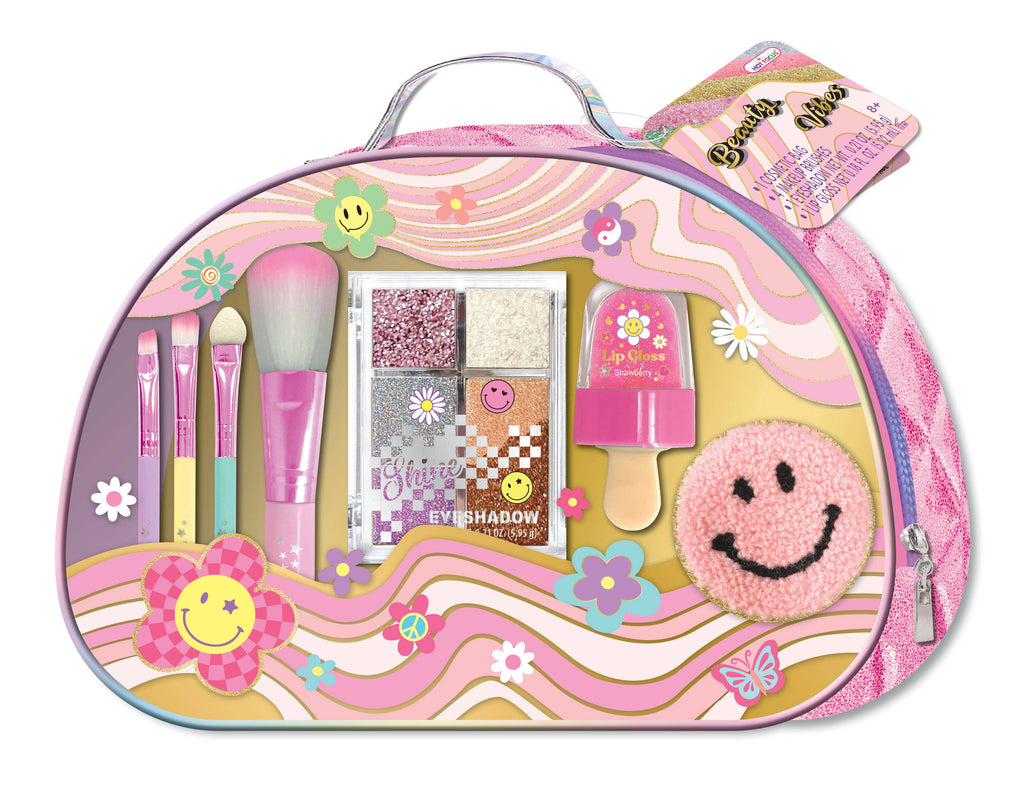 Groovy Flower Glamz Beauty Bag