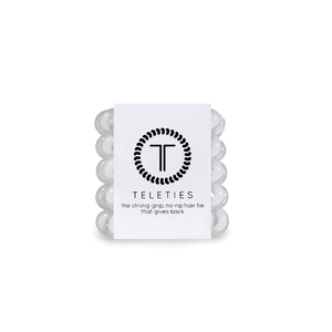Teleties Coconut White Hair Ties
