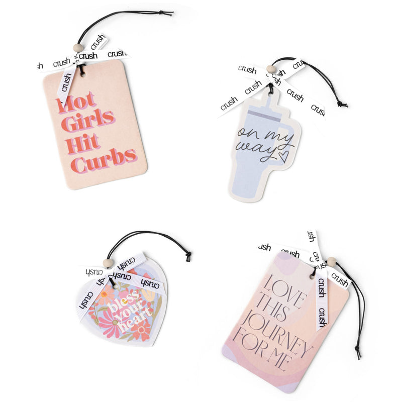 Crush Stay In Your Lane Car Air Freshener